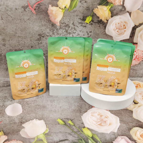 Phaenna Facial mask for whitening and repairing skin after sunburn 25ml - Image 3