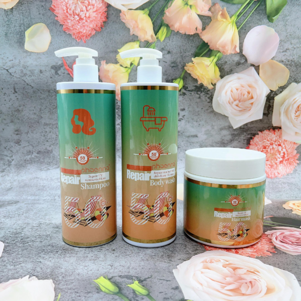 Phaenna 50 times post sun repair shower gel 500g
