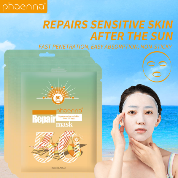 Phaenna Facial mask for whitening and repairing skin after sunburn 25ml